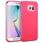 Wholesale Samsung Galaxy S6 Edge TPU Gel Soft Case (Hot Pink)